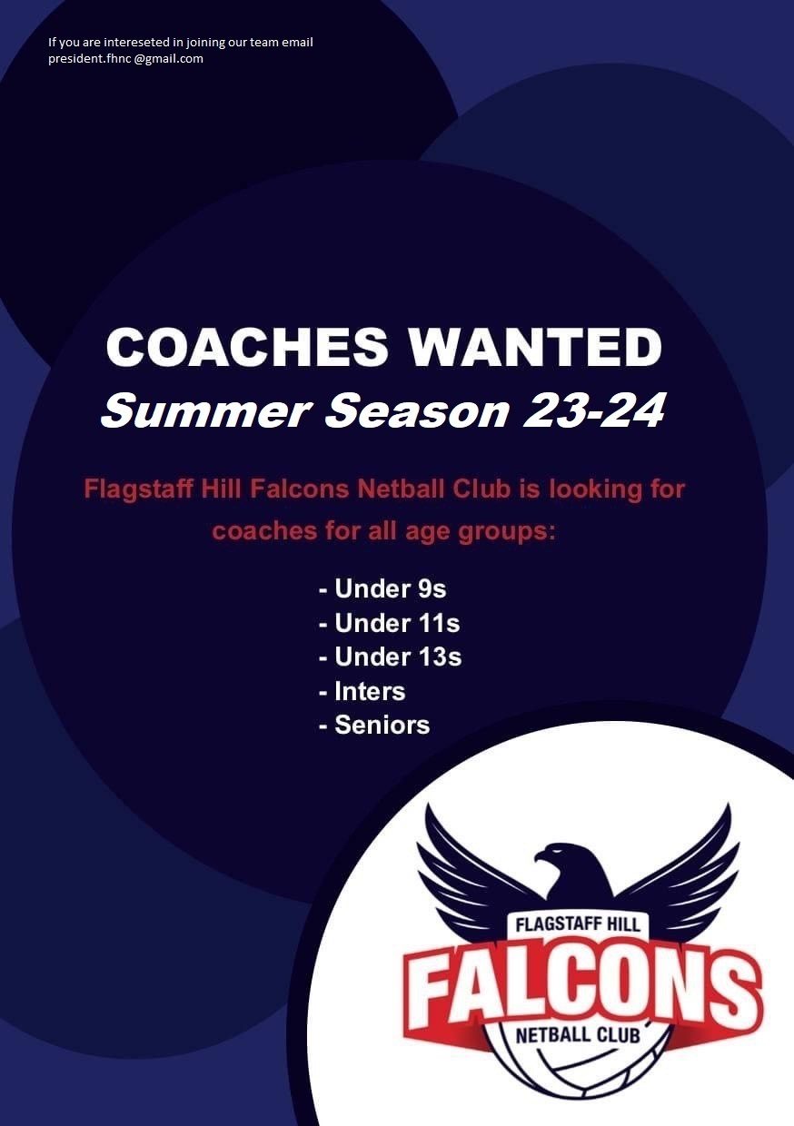 Coaches Wanted 23 24
